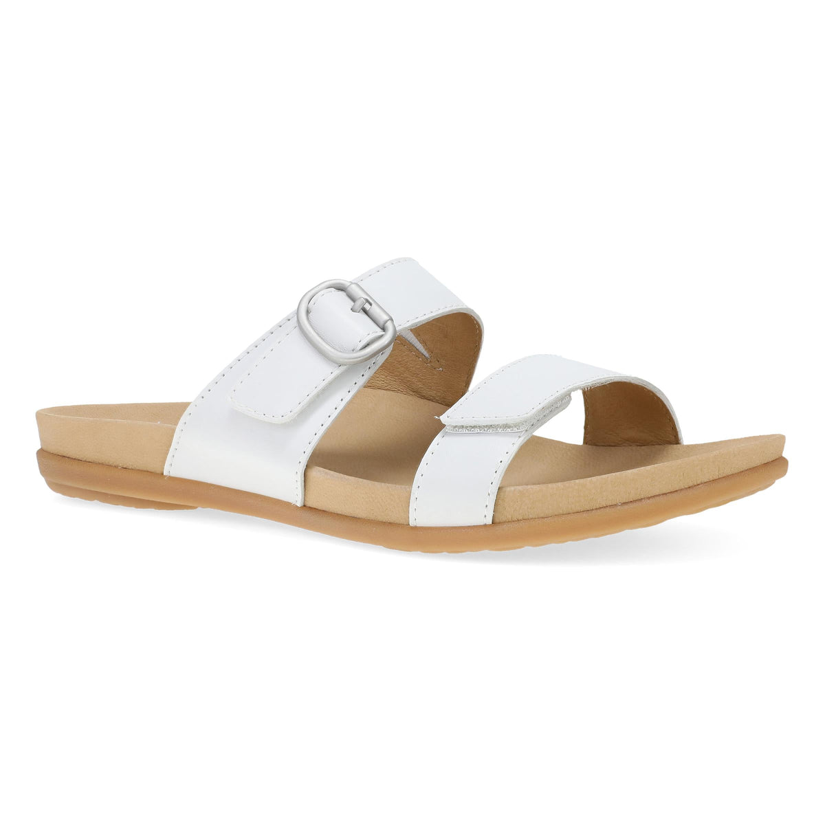 White Full Grain Sandal,36