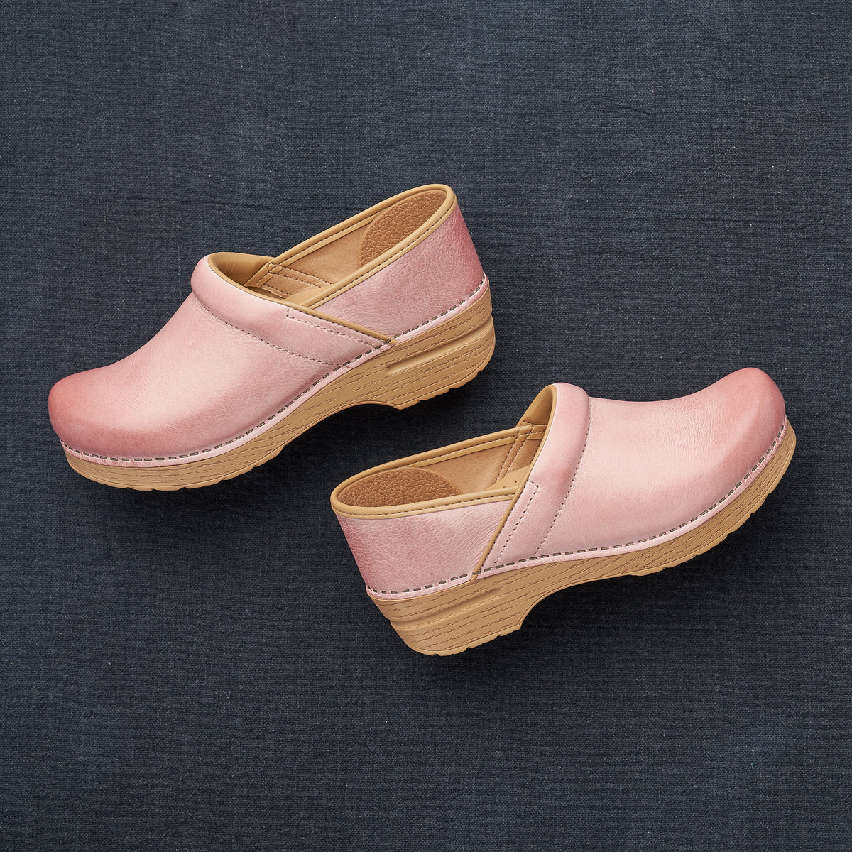 Dansko Sale / Professional Pink Milled Burnished