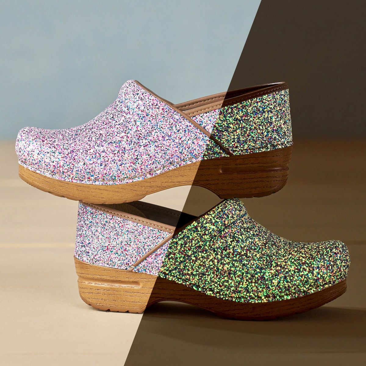 Dansko Hot Sale / Professional Day Glow Glitter