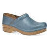 Blue Metallic Clog