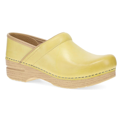 Lemonade Leather Clog,35