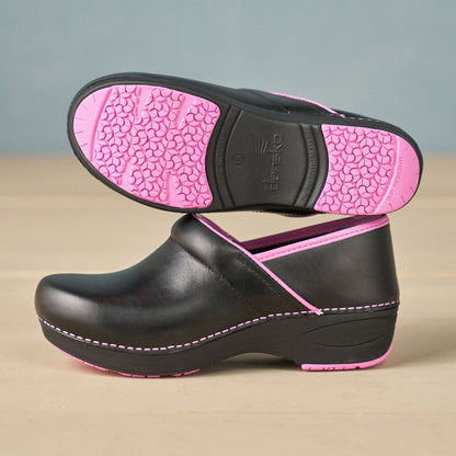Dansko Premium / XP 2.0 Black/Pink Leather