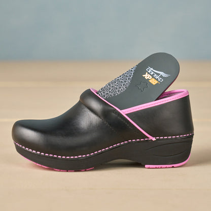 Dansko Premium / XP 2.0 Black/Pink Leather