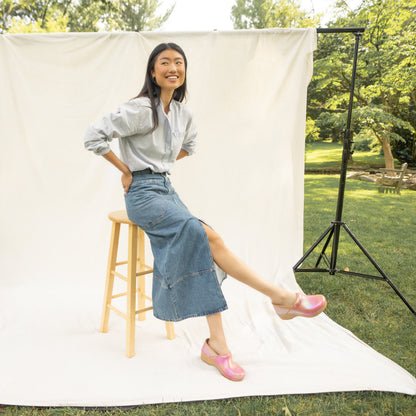 Dansko Top Pick / XP 2.0 Pink Iridescent Leather