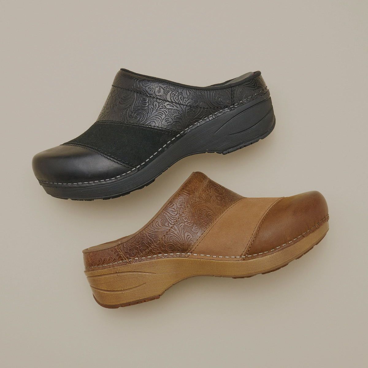 Dansko Top Pick / Zinnia Black Multi