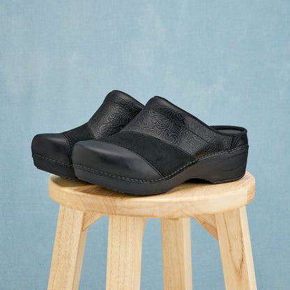 Dansko Top Pick / Zinnia Black Multi