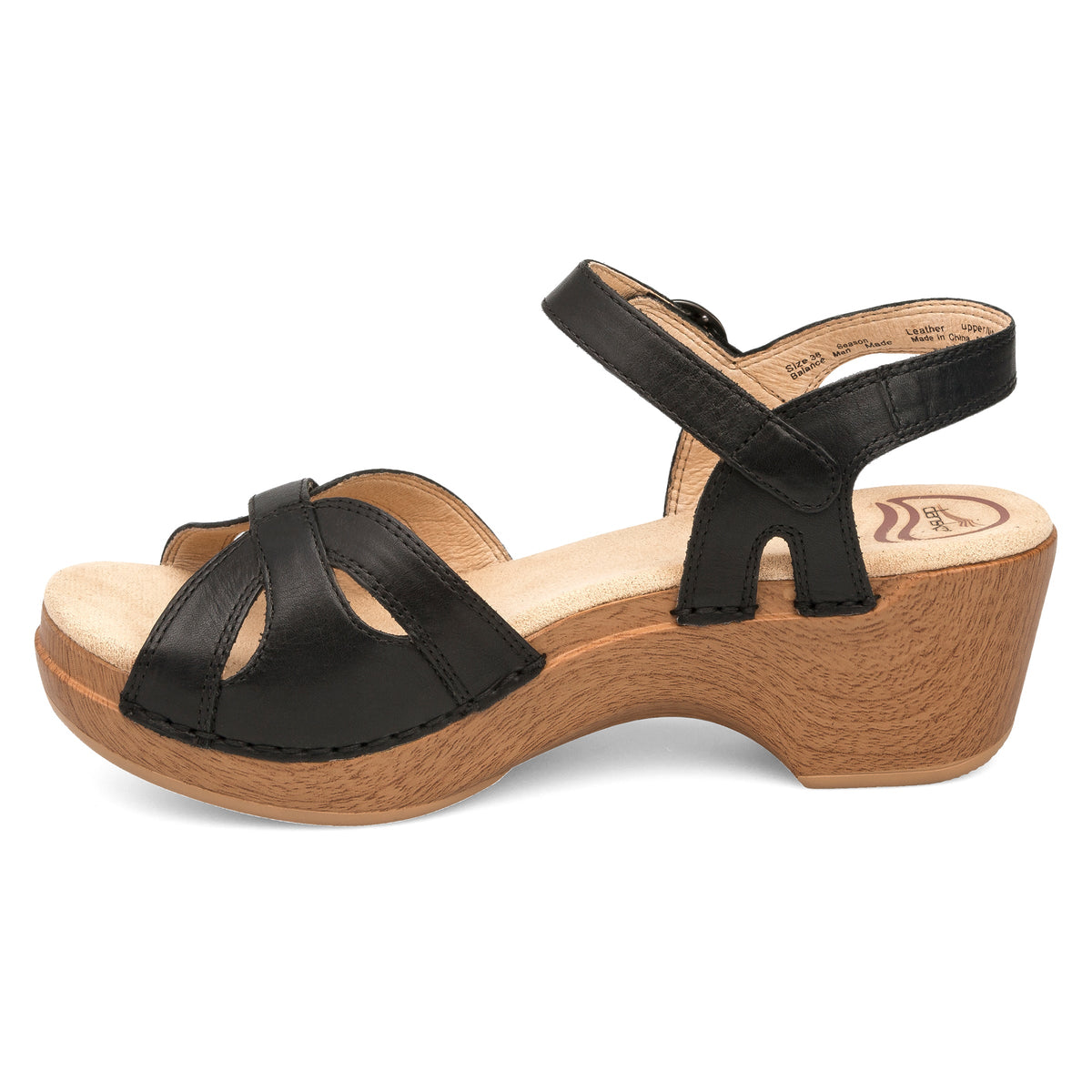 Dansko Popular / Season Black Full Grain