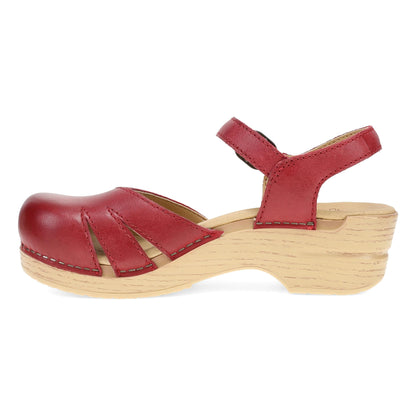 Dansko Essential / Margreta Red Burnished Nubuck