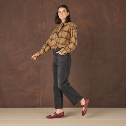 Dansko Signature / Matilda Sangria Leather