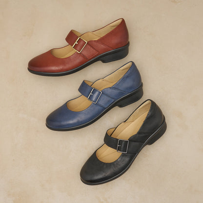 Dansko Deals / Collette Navy Burnished Nubuck