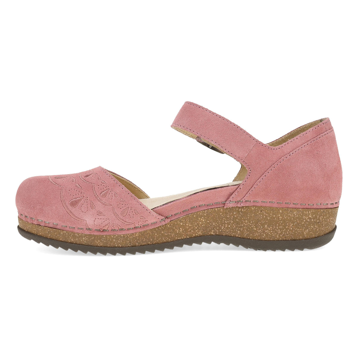 Dansko Trusted / Mae Ash Rose Embroidered Suede
