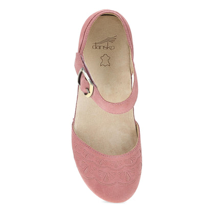 Dansko Trusted / Mae Ash Rose Embroidered Suede