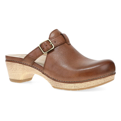 Brown Leather Mule,36