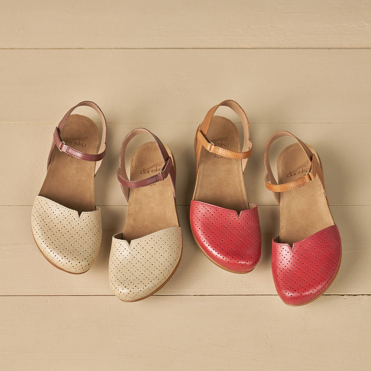 Dansko New / Rowan Red Leather