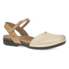 Taupe Metallic Mary Jane