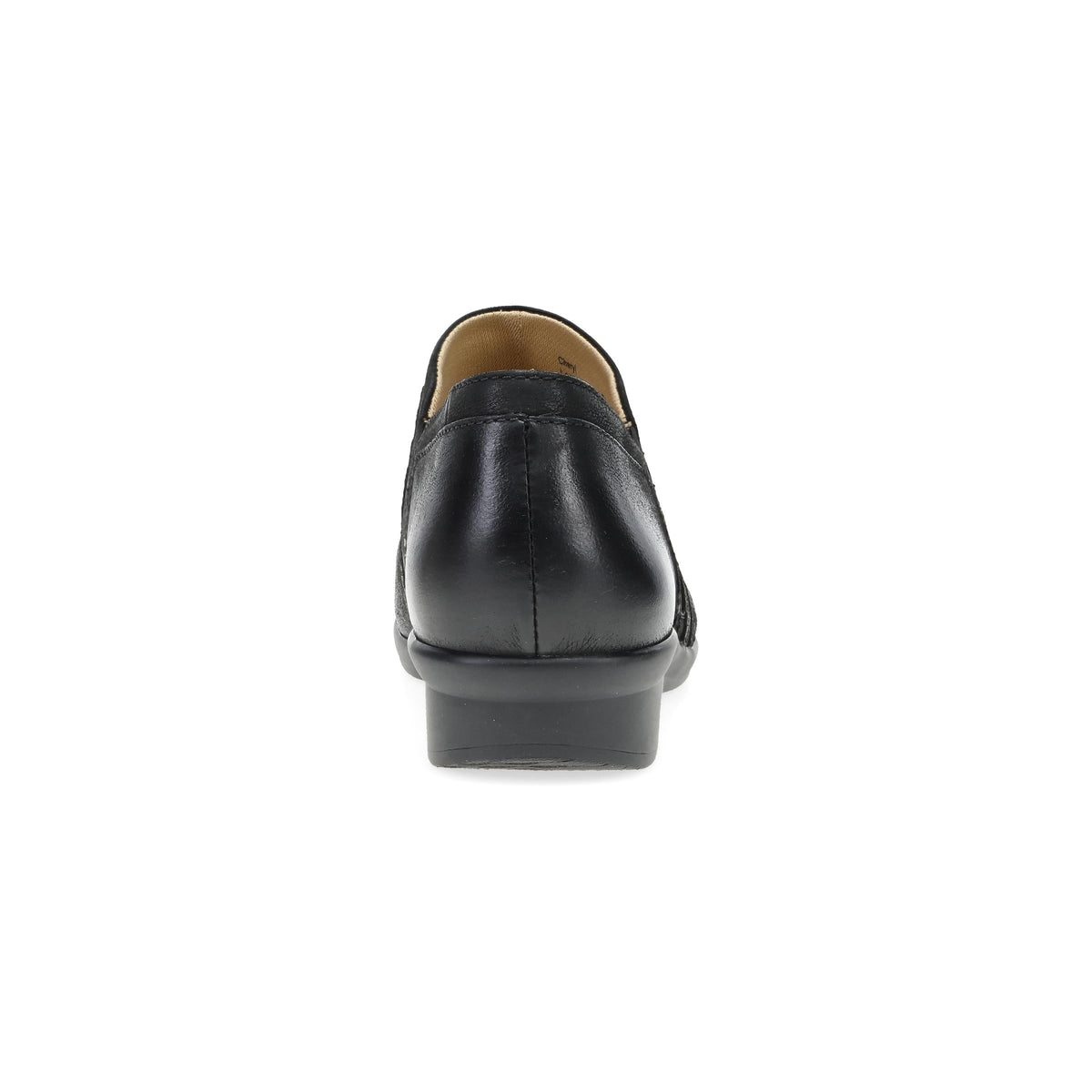 Dansko Top Pick / Cheryl Wide Black Burnished Nubuck