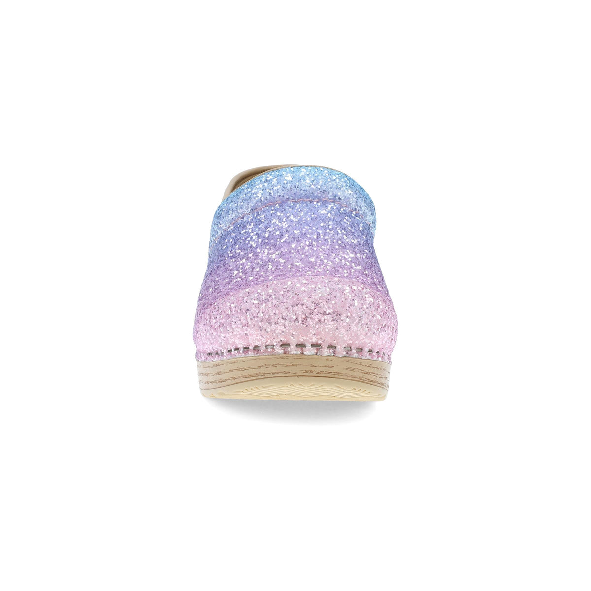 Dansko Great Value / Wide Pro Pastel Rainbow Glitter