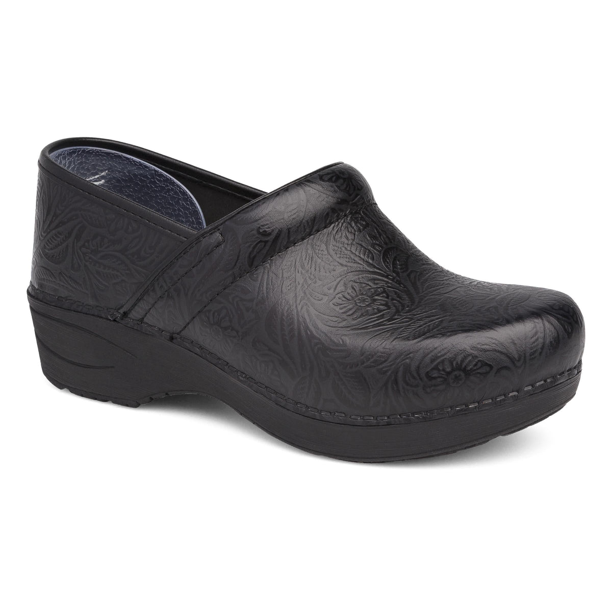 Dansko Signature / Wide XP 2.0 Black Floral Tooled