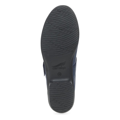 Dansko Premium / Collette Wide Navy Burnished Nubuck