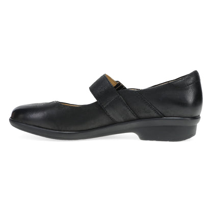 Dansko Latest / Collette Wide Black Burnished Nubuck