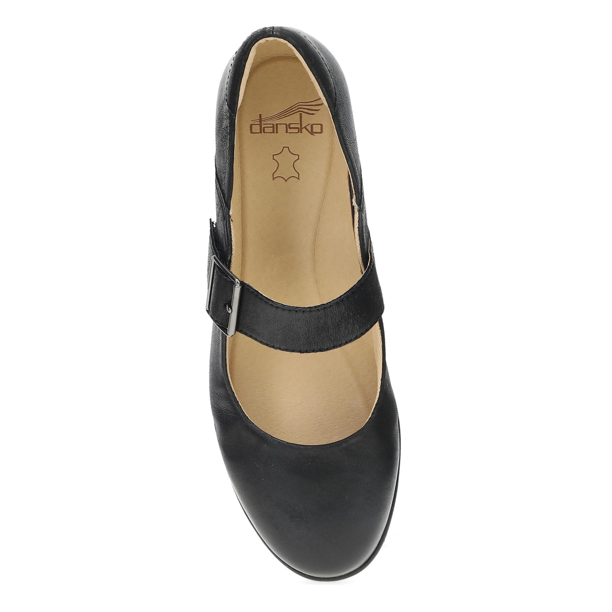 Dansko Latest / Collette Wide Black Burnished Nubuck
