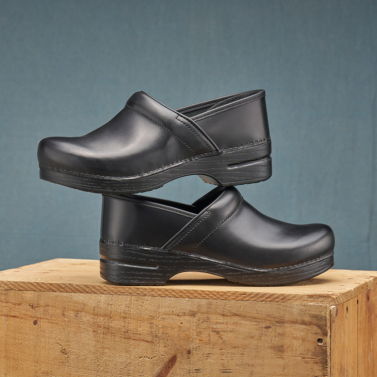 Dansko Top Pick / Professional Mens Black Cabrio