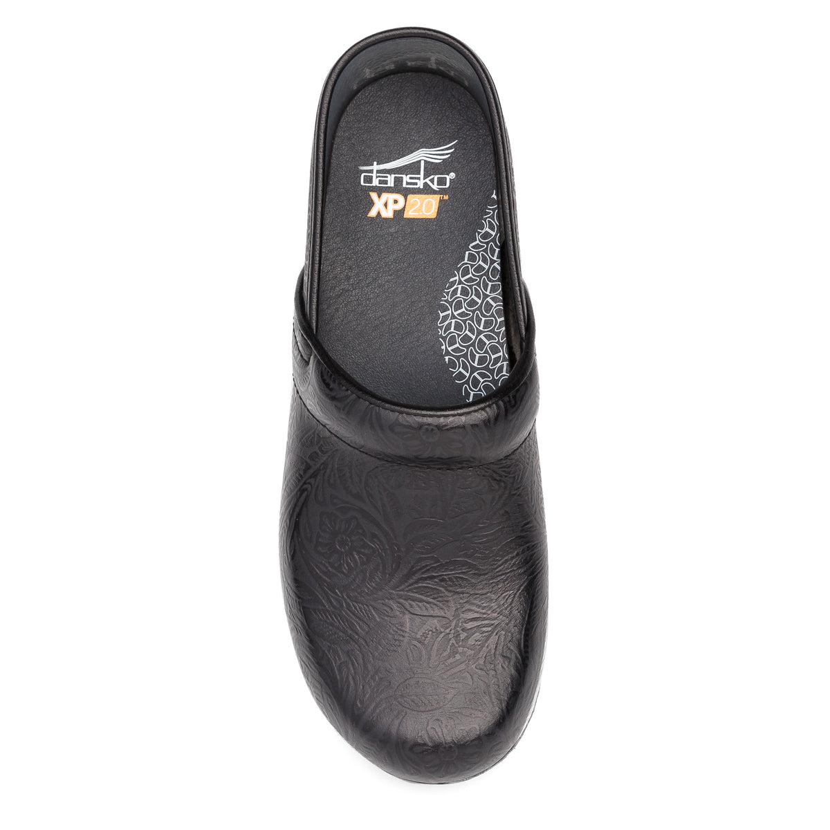 Dansko Quality / XP 2.0 Black Floral Tooled