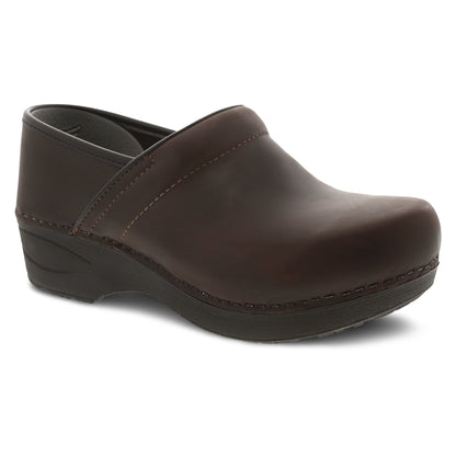 Brown Waterproof Pull Up Clog,35