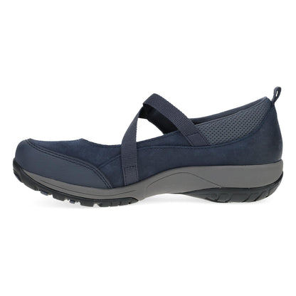 Dansko Popular / Primrose Navy Burnished Suede