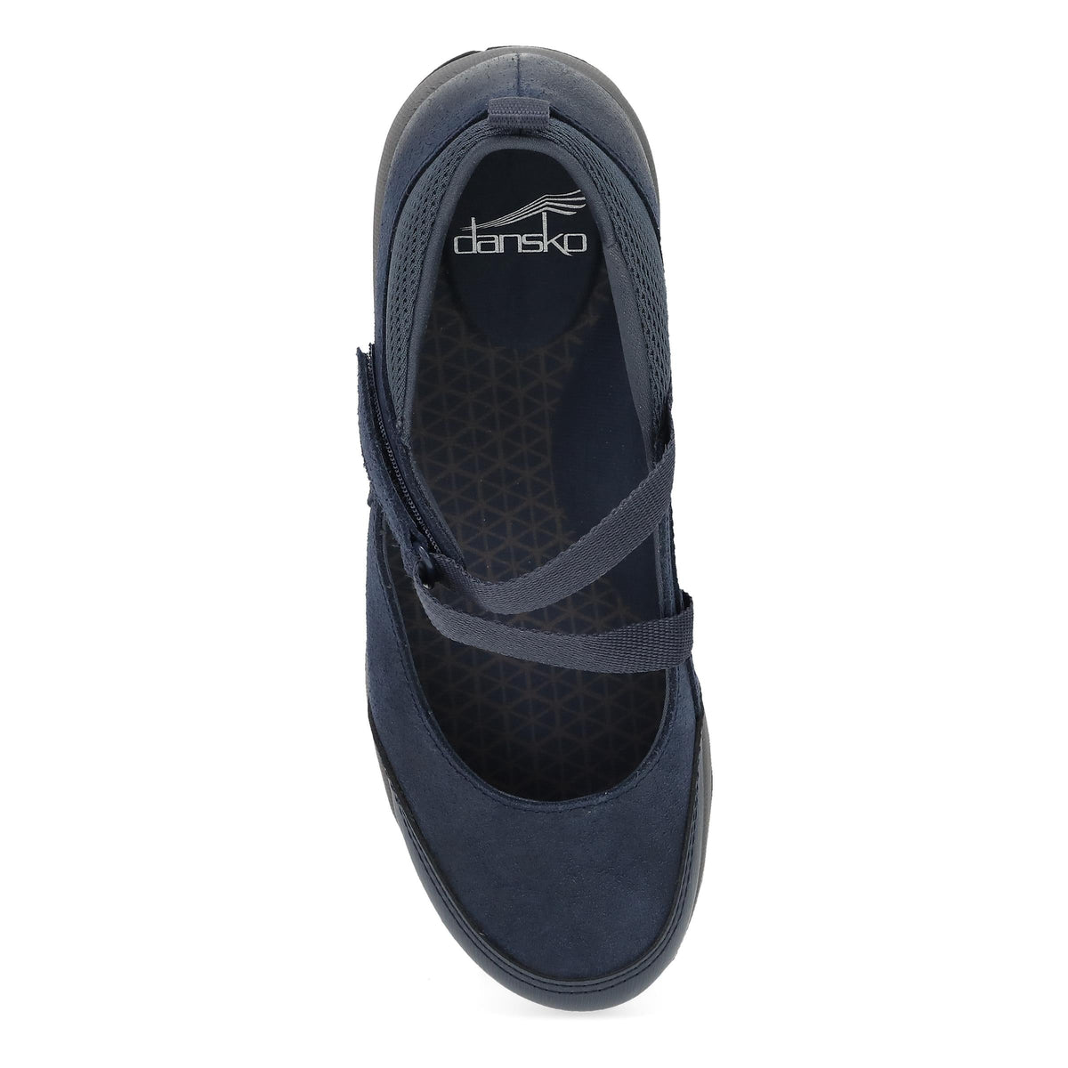 Dansko Popular / Primrose Navy Burnished Suede