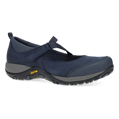Navy Burnished Suede Mary Jane,36