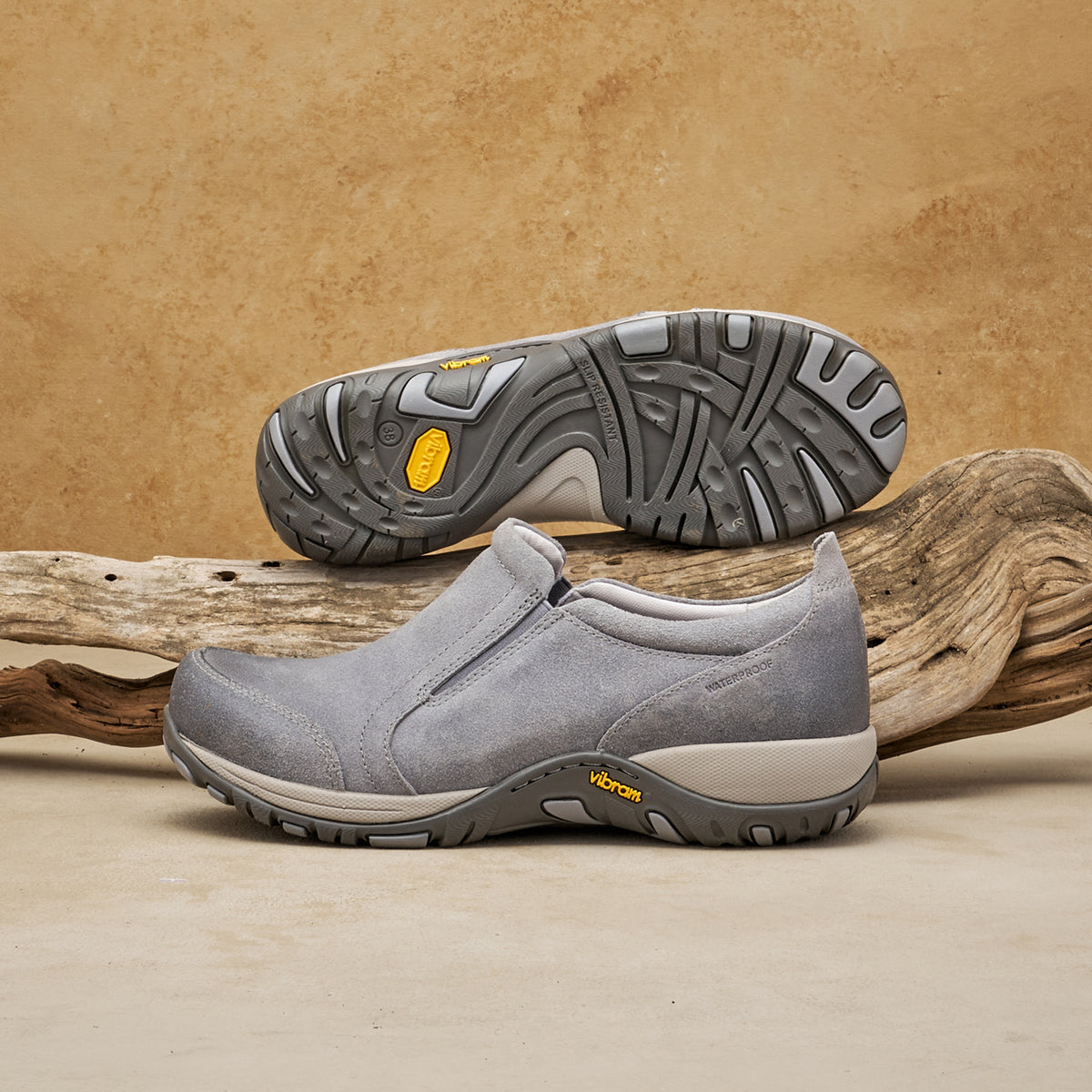 Dansko Special Offer / Pippy Grey Waterproof Burnished Suede