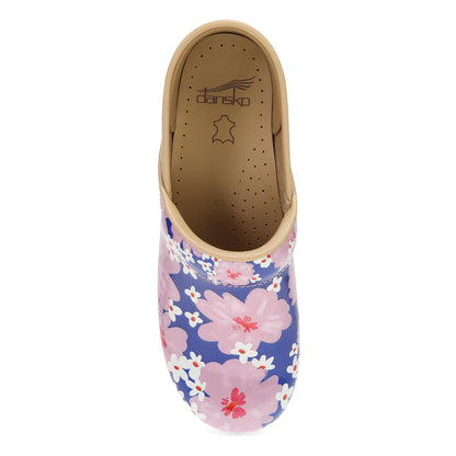 Dansko Customer Favorite / Wide Pro Pink Bloom Patent