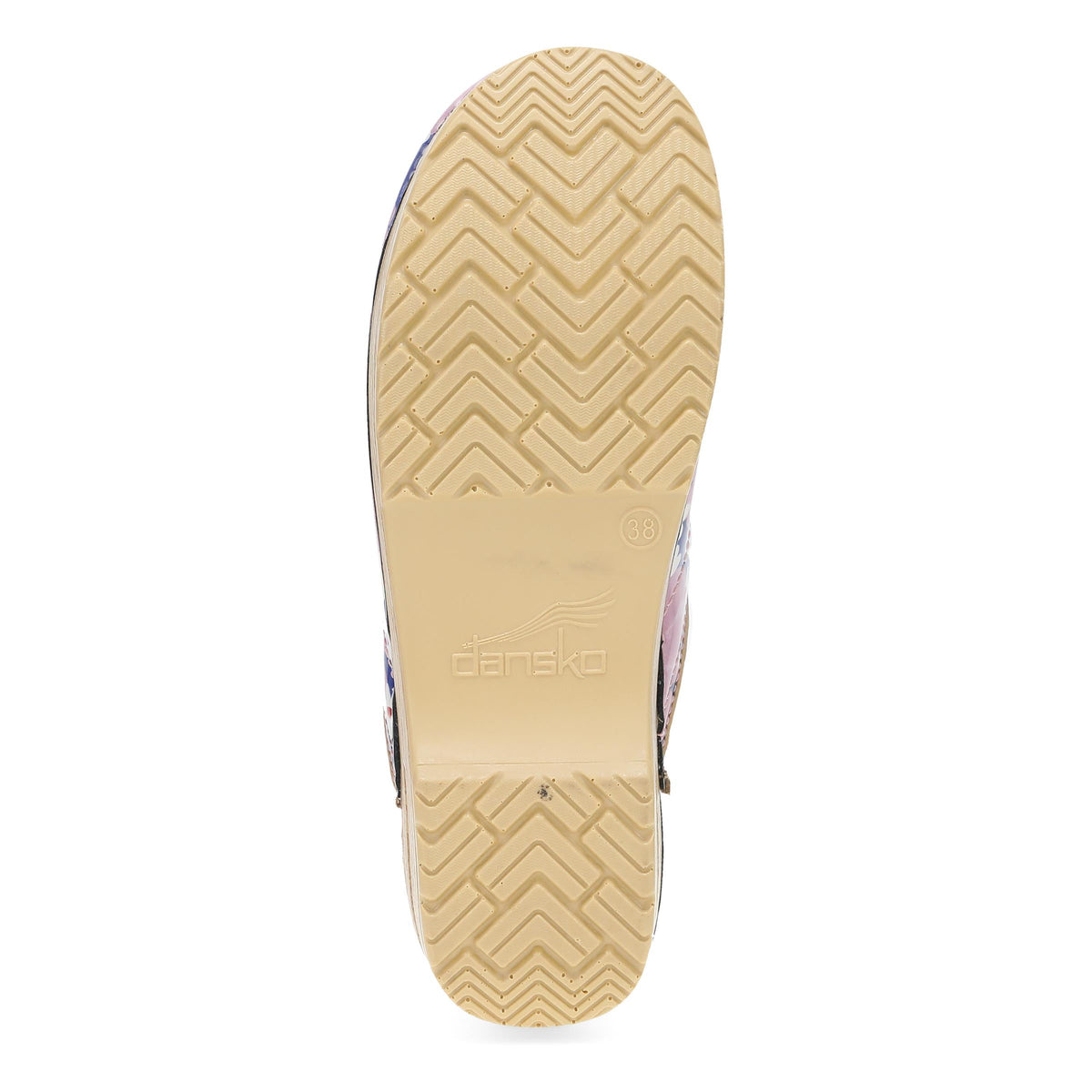 Dansko Customer Favorite / Wide Pro Pink Bloom Patent