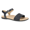 Black Woven Sandal