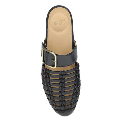 Dansko Latest / Leilani Black Burnished Nappa