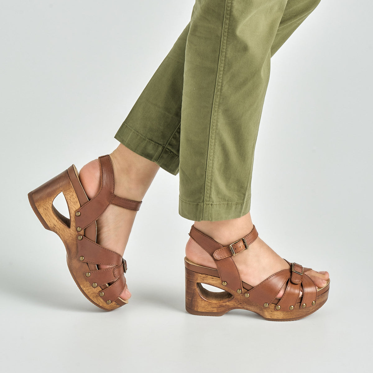 Dansko Top Pick / Alanna Tan Calf