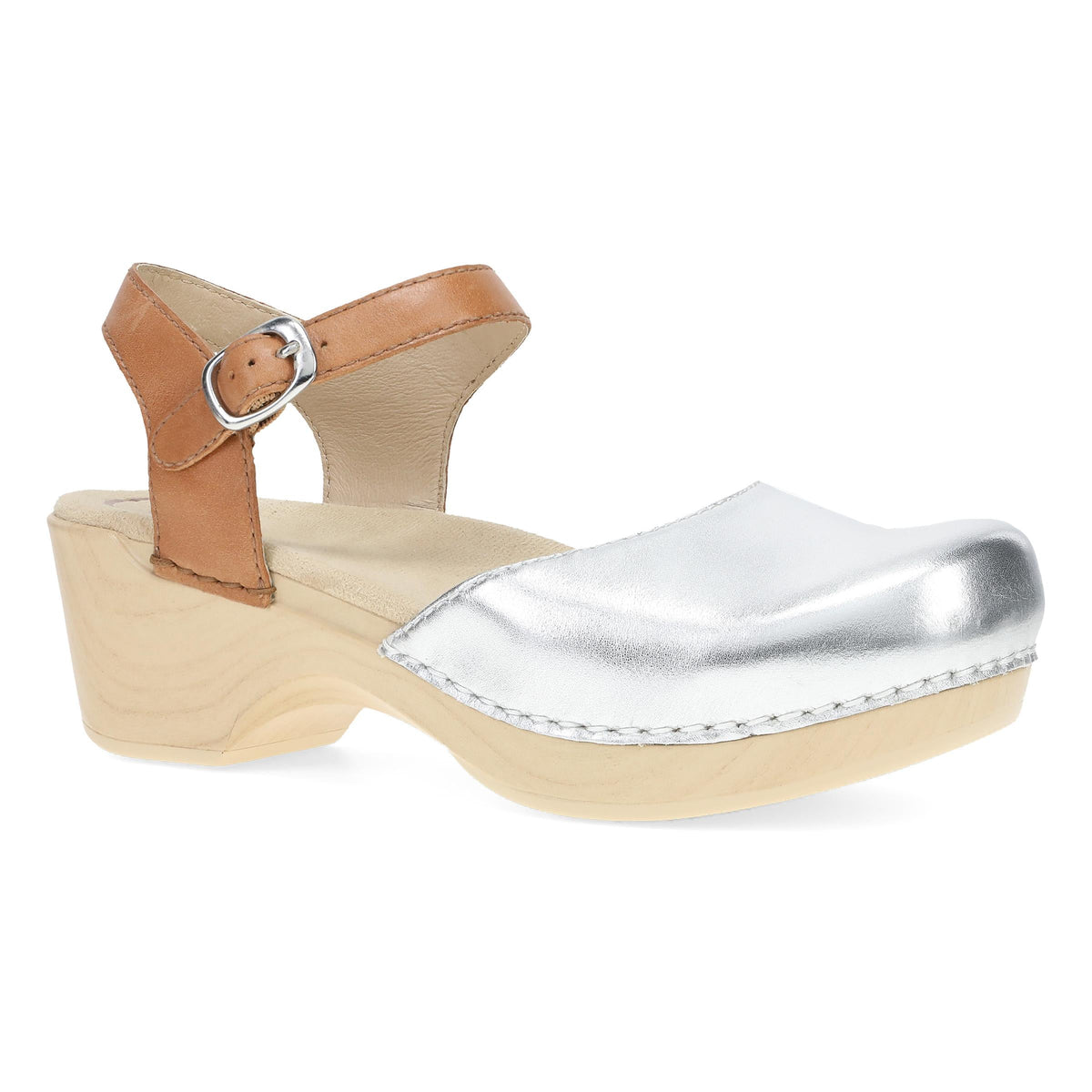 Dansko Special Offer / Sam Silver/Tan Leather