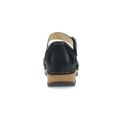 Dansko Signature / Mae Black Burnished Suede
