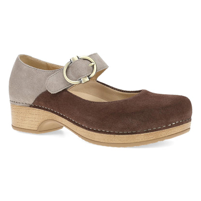 Dansko Customer Favorite / Bonny Mary Jane Chocolate/Taupe