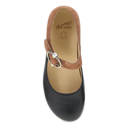 Dansko Quality / Bonny Mary Jane Black/Luggage