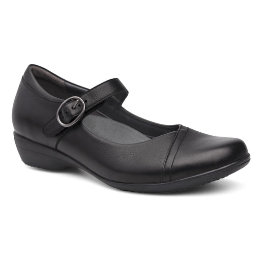 Dansko Recommended / Fawna Black Milled Nappa