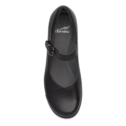 Dansko Recommended / Fawna Black Milled Nappa