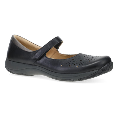 Dansko Discount / Stacy Black Waxy Burnished
