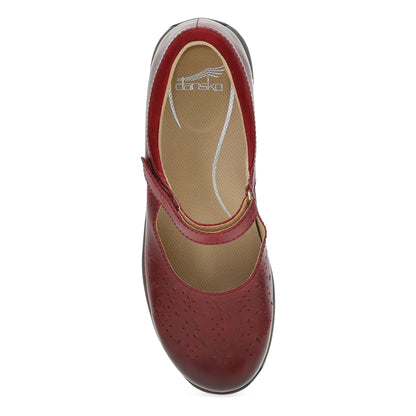 Dansko Recommended / Stacy Red Waxy Burnished