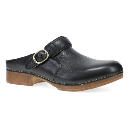 Dansko Best Seller / Millie Black Waxy Milled