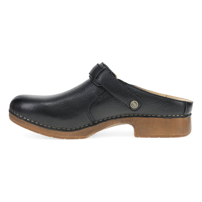 Dansko Best Seller / Millie Black Waxy Milled