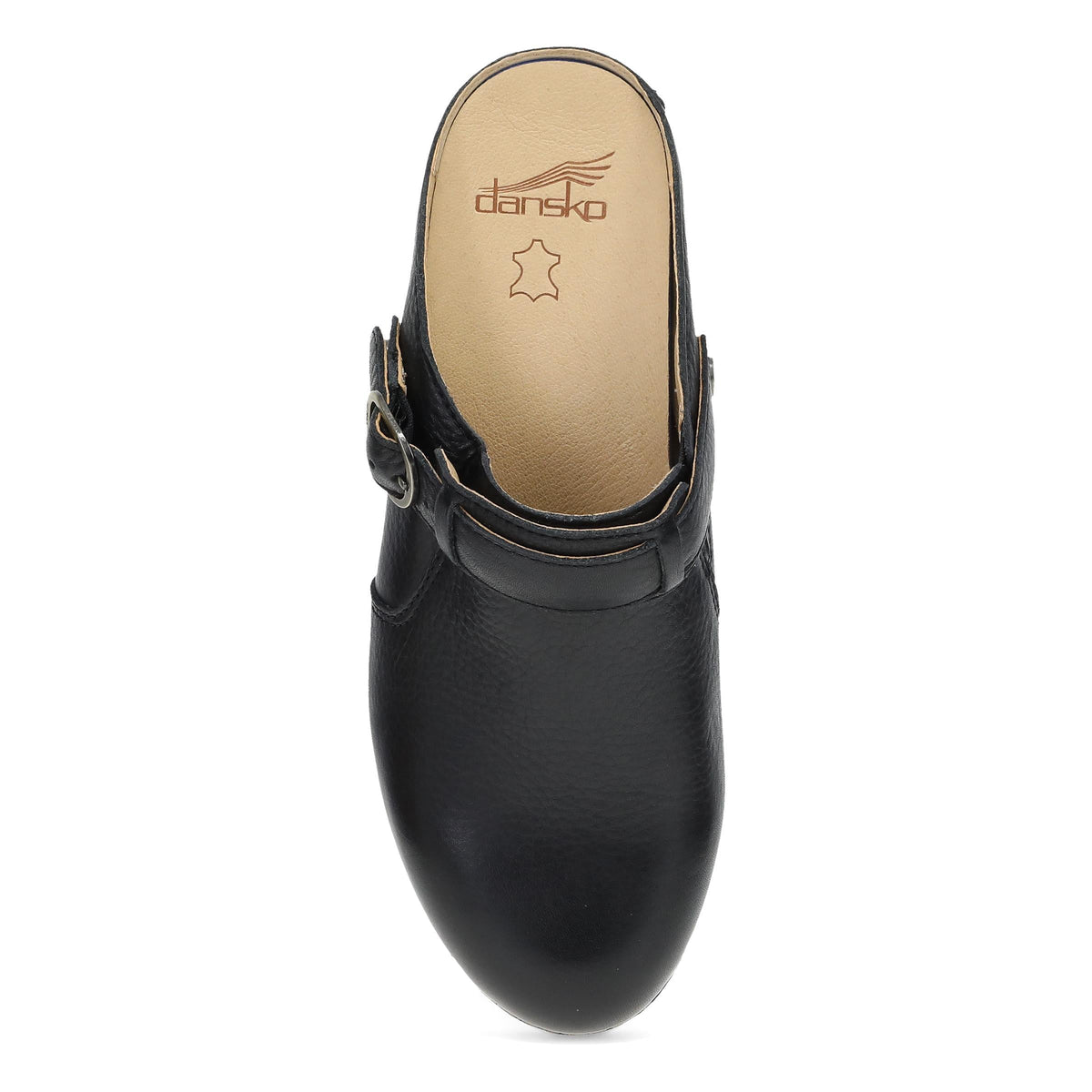 Dansko Best Seller / Millie Black Waxy Milled
