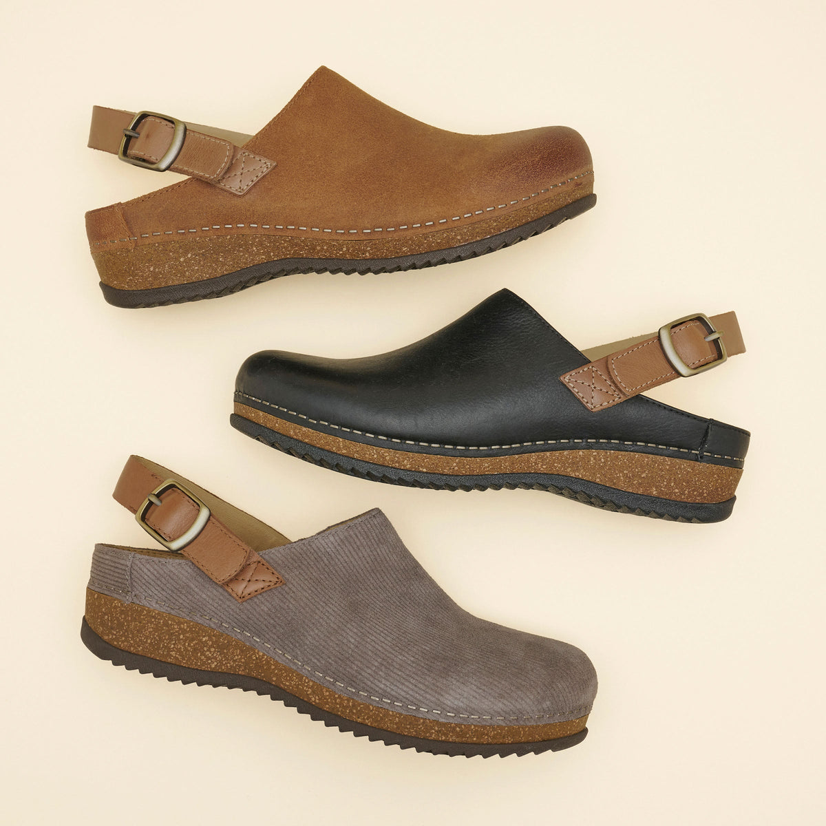 Dansko Trusted / Merrin Stone Embossed Suede