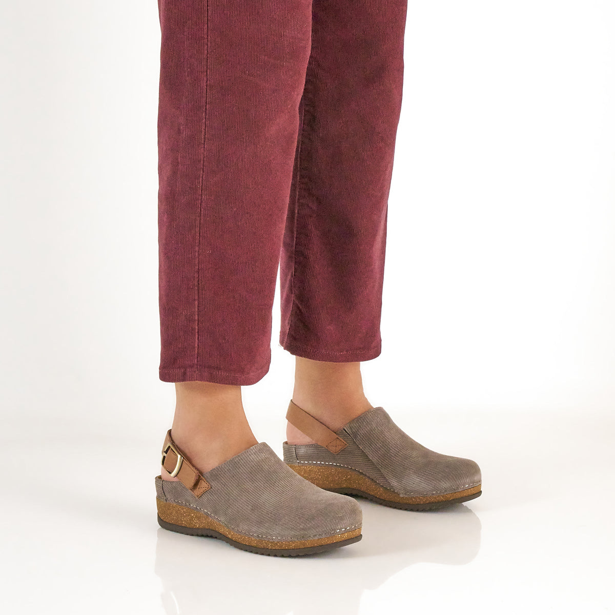Dansko Trusted / Merrin Stone Embossed Suede